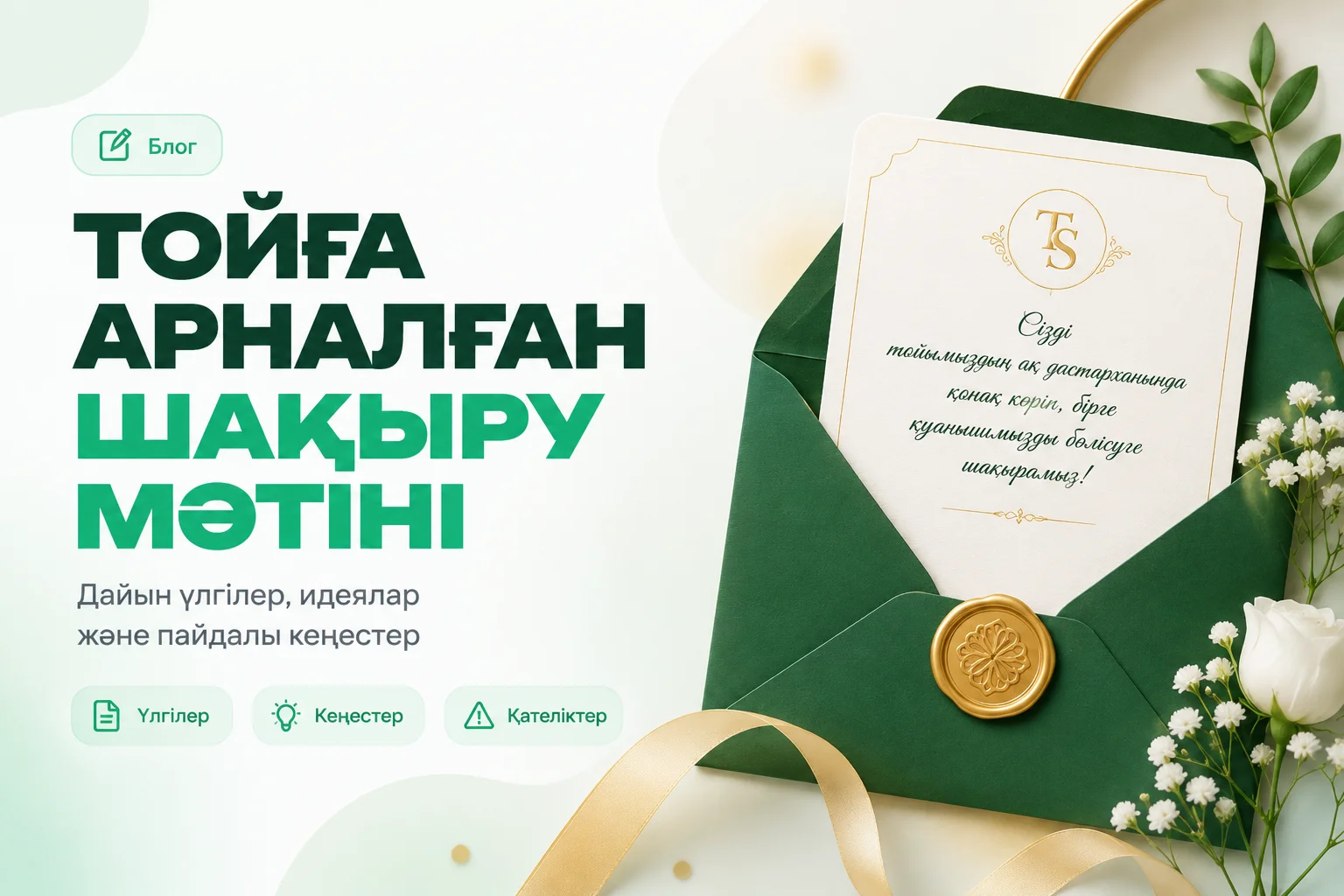 Текст приглашения на той на русском: готовые шаблоны и советы
